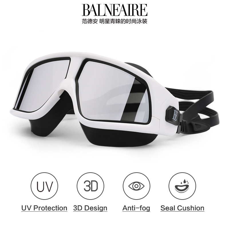 BALNEAIRE Soft Secure Wide Vision Goggles